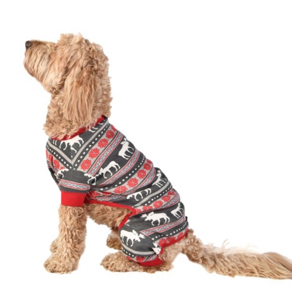 Moose dog pajamas